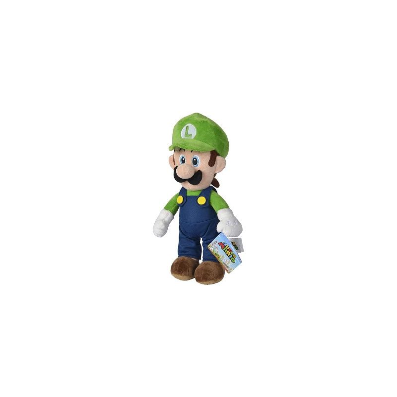 Peluche Super Super Mario - Luigi - 20cm | Collection geek