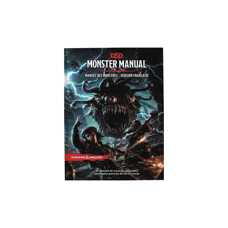 Livre D&d 5 - Manuel des Monstres | Jeu de société convivial