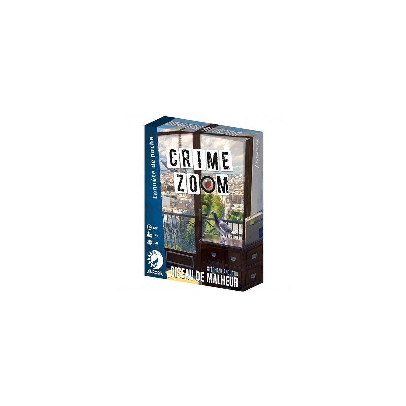 Crime Zoom Oiseau de Malheur | Jeu de société d’ambiance