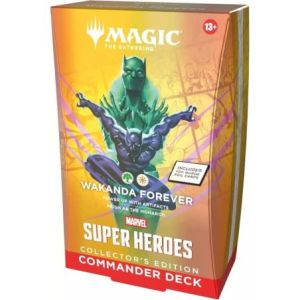 DECK COMMANDER COLLECTOR MAGIC THE GATHERING - MARVEL SUPER HEROES - WAKANDA FOREVER - ENG